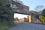 Going under SB CSX intermodal train